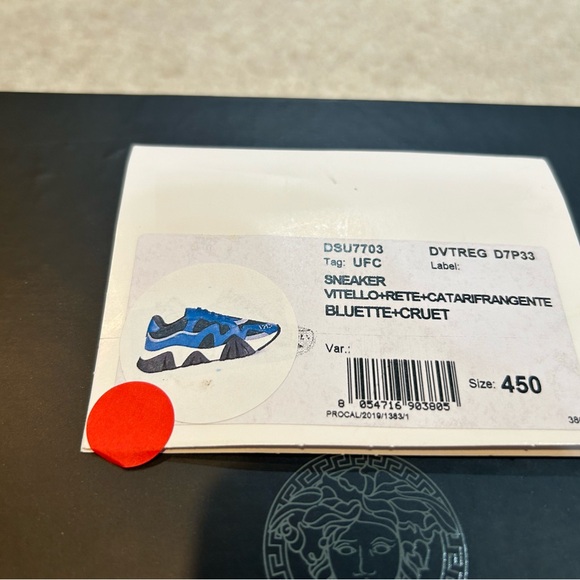 Men’s Versace Squalo Size 45 - Picture 6 of 14